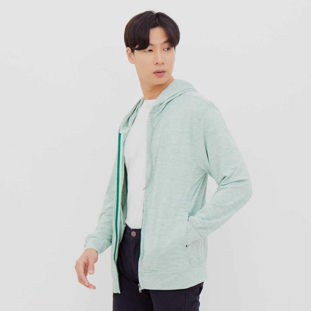 M231 Jaket Full-Zip Hoodie Hijau 1961D