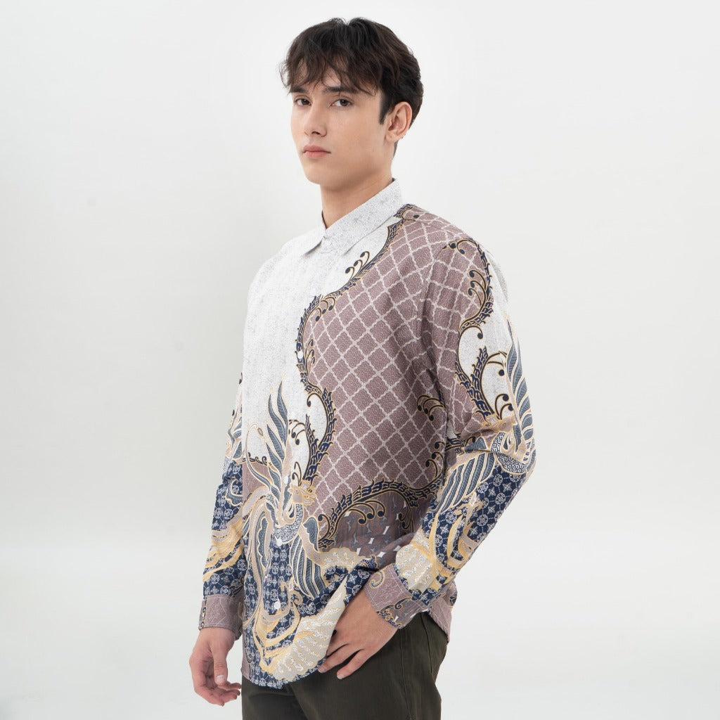 M231 Kemeja Pria Batik Panjang 0710