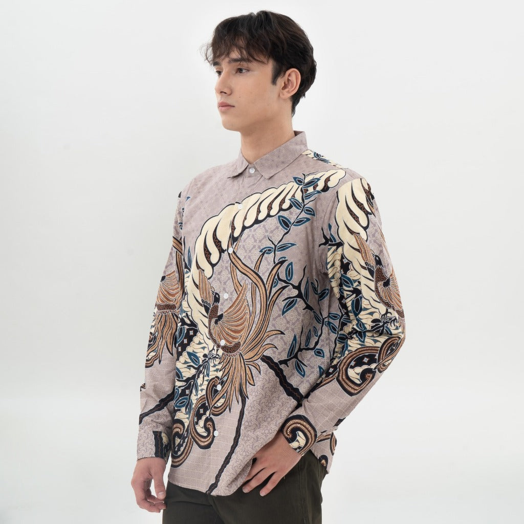 M231 Kemeja Pria Batik Panjang 0711