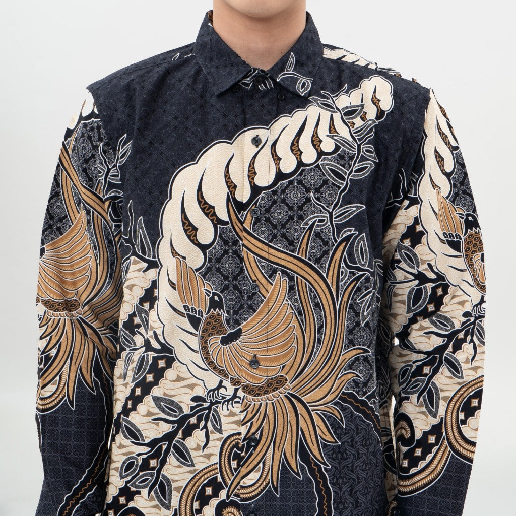 M231 Kemeja Pria Batik Panjang 0711
