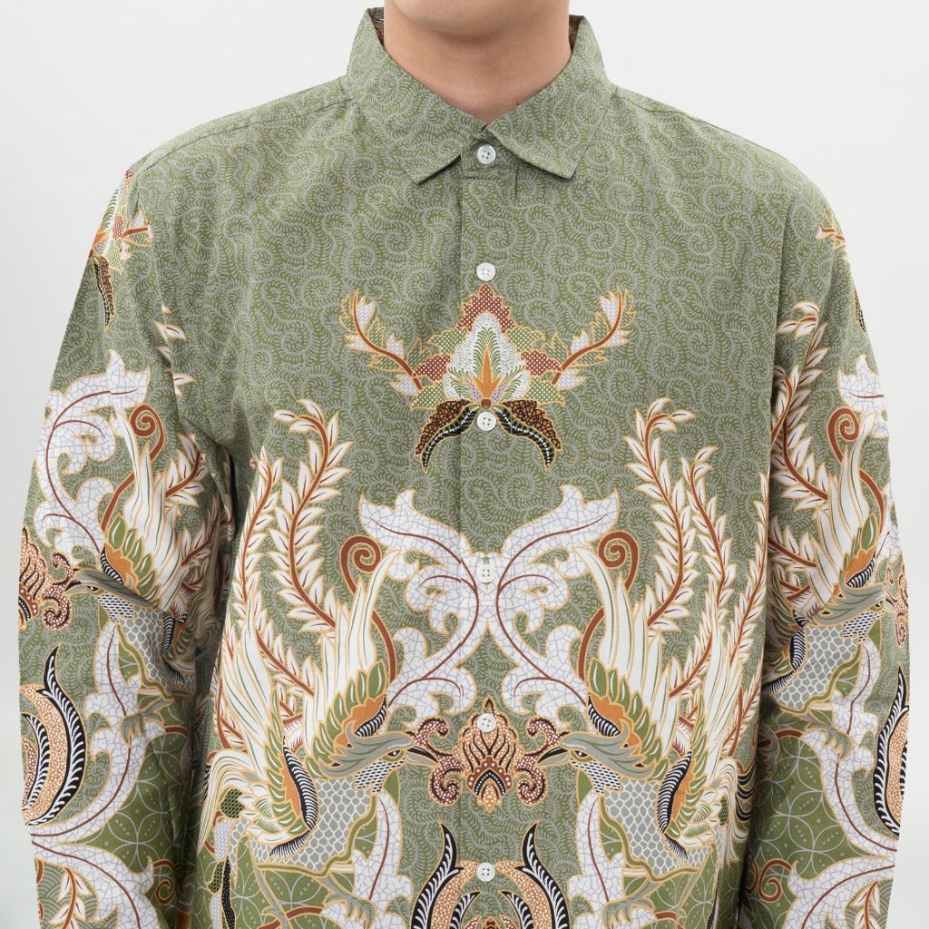 M231 Kemeja Pria Batik Panjang 0709