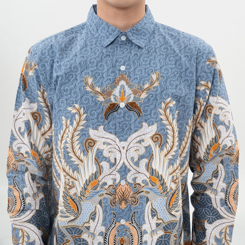 M231 Kemeja Pria Batik Panjang 0709