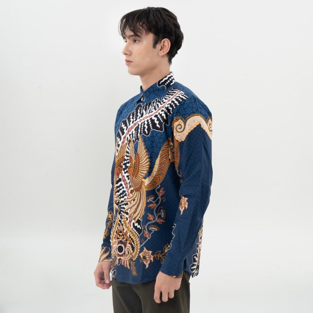 M231 Kemeja Pria Batik Panjang 0708