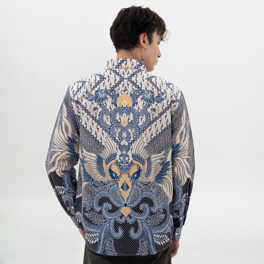 M231 Kemeja Pria Batik Panjang 0707