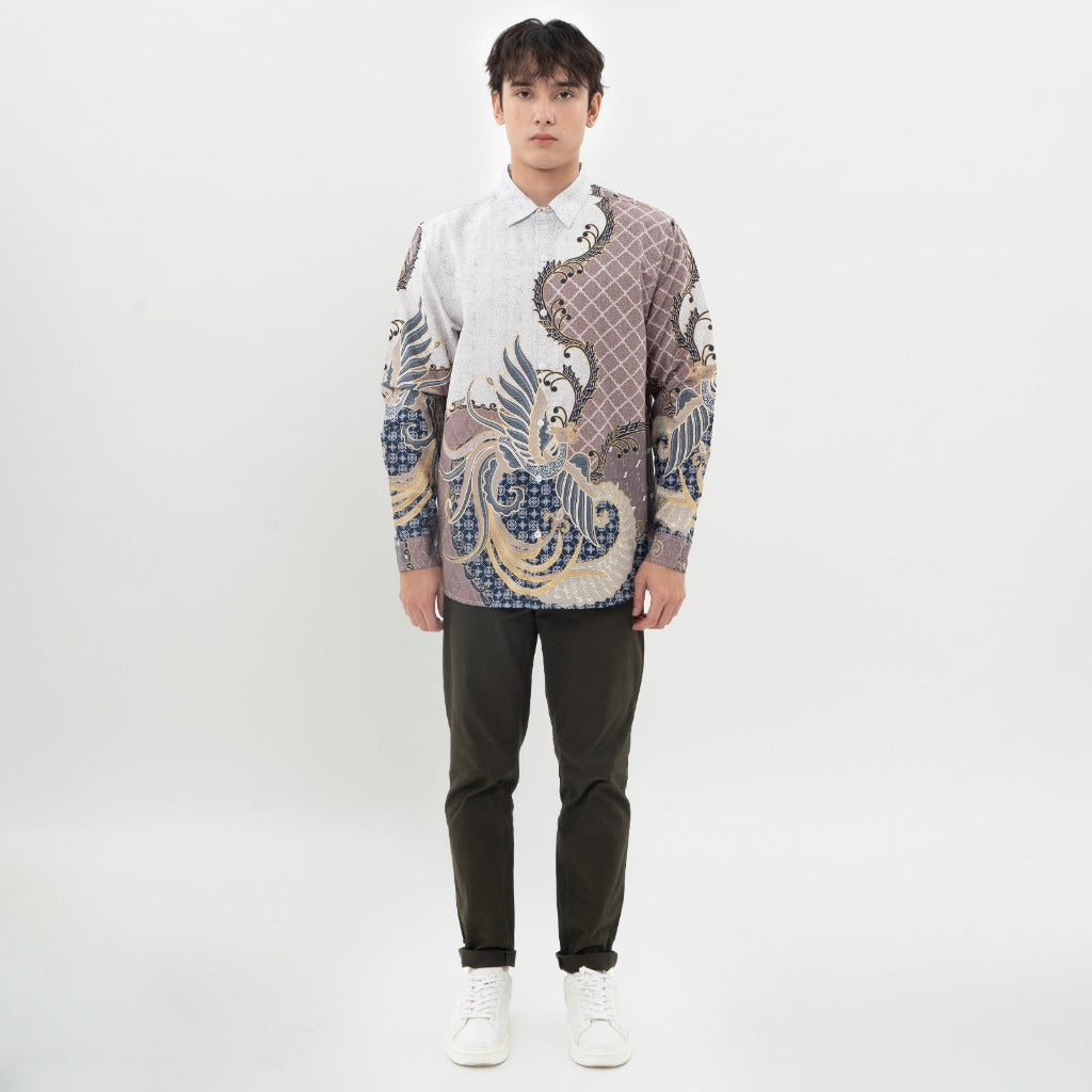 M231 Kemeja Pria Batik Panjang 0710