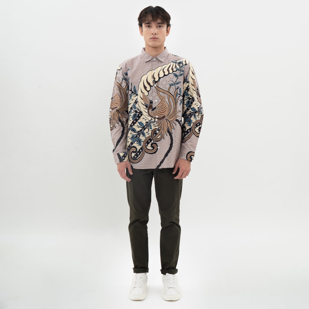 M231 Kemeja Pria Batik Panjang 0711
