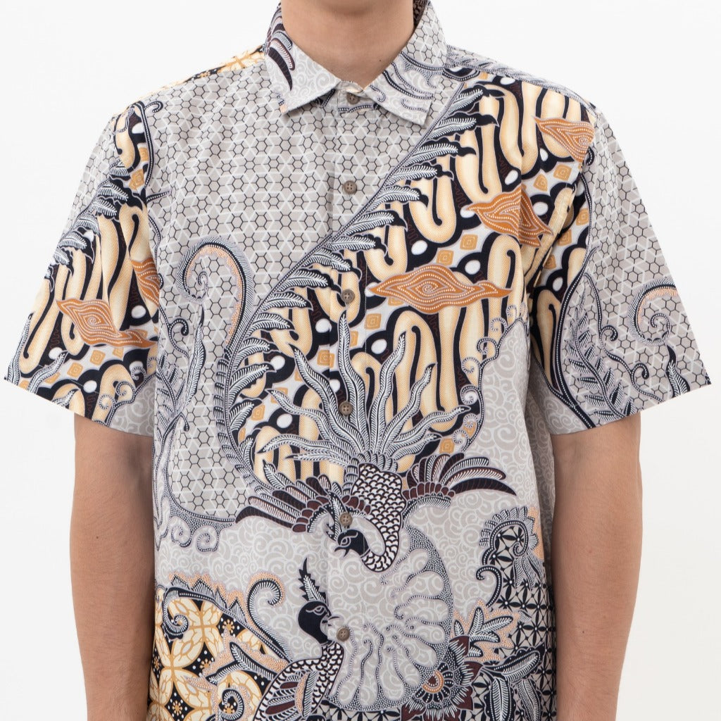 M231 Kemeja Pria Batik Pendek 0714