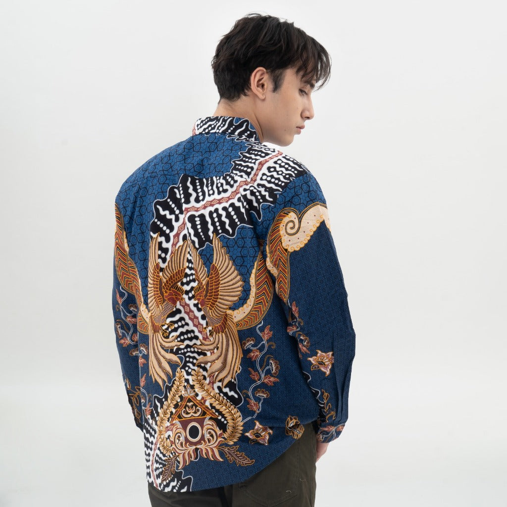 M231 Kemeja Pria Batik Panjang 0708