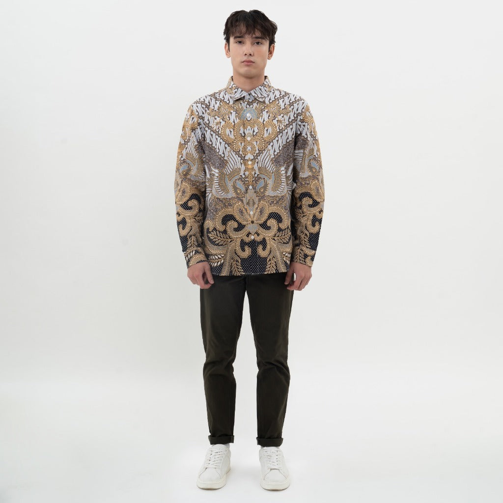 M231 Kemeja Pria Batik Panjang 0707