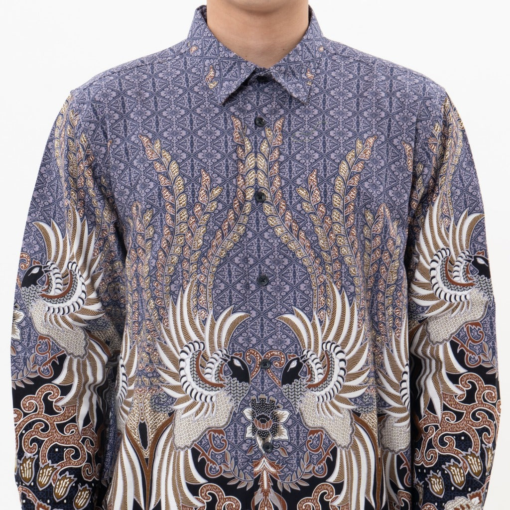 M231 Kemeja Pria Batik Panjang 0640