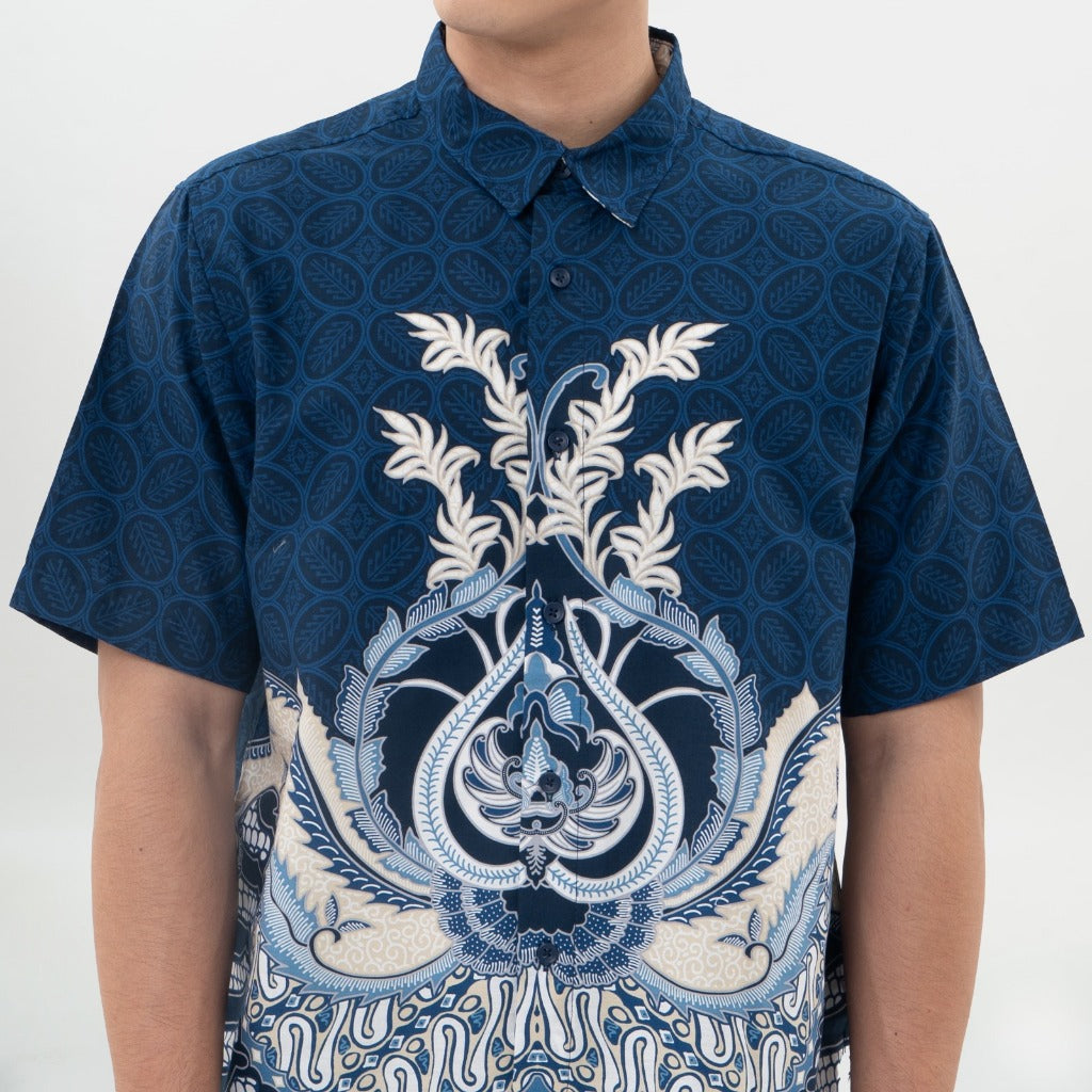 M231 Kemeja Pria Batik Pendek 0636