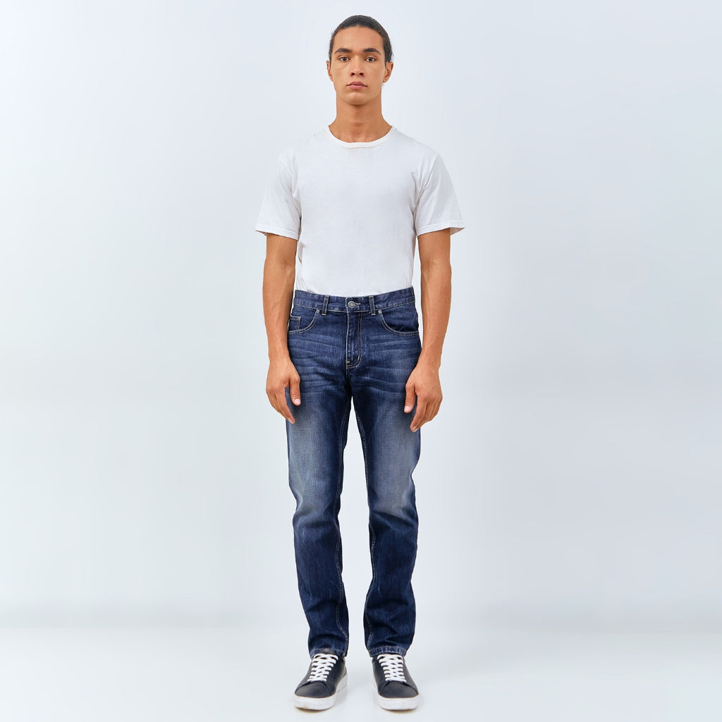 M231 Celana Panjang Jeans Denim Pria Straight Fit 0167