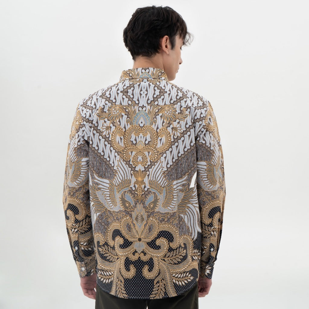 M231 Kemeja Pria Batik Panjang 0707