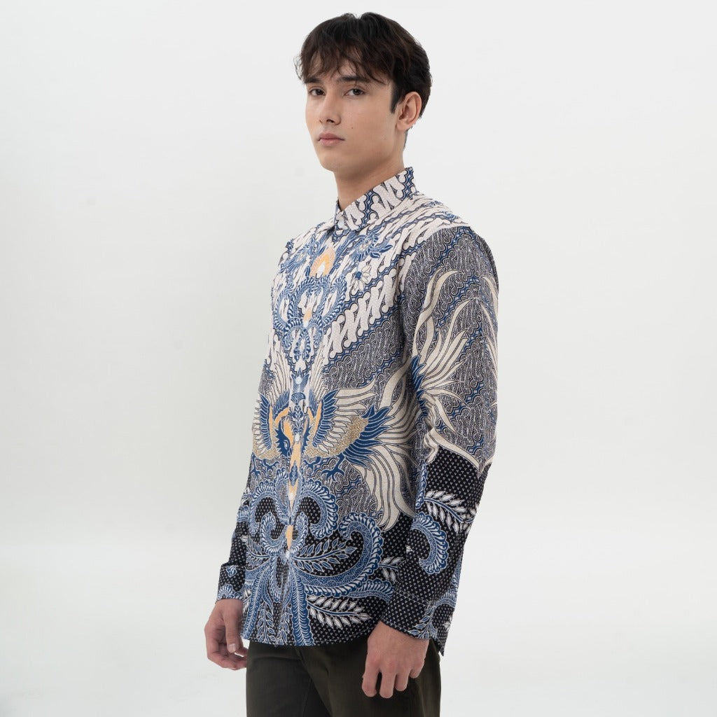 M231 Kemeja Pria Batik Panjang 0707