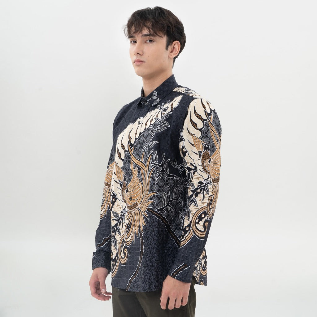 M231 Kemeja Pria Batik Panjang 0711