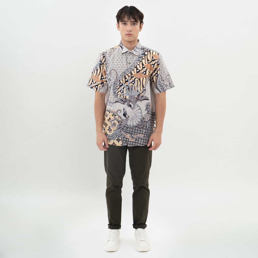 M231 Kemeja Pria Batik Pendek 0714