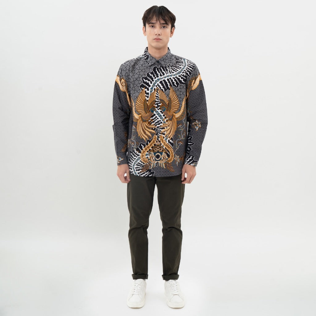 M231 Kemeja Pria Batik Panjang 0708