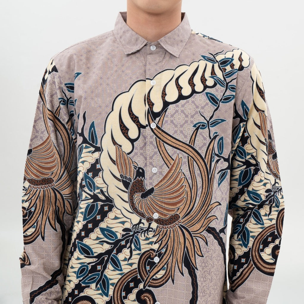 M231 Kemeja Pria Batik Panjang 0711