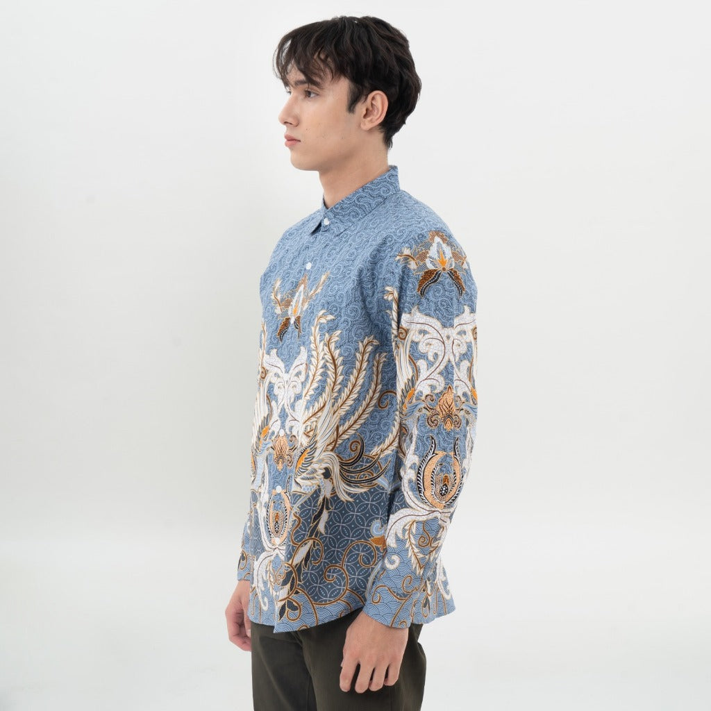 M231 Kemeja Pria Batik Panjang 0709