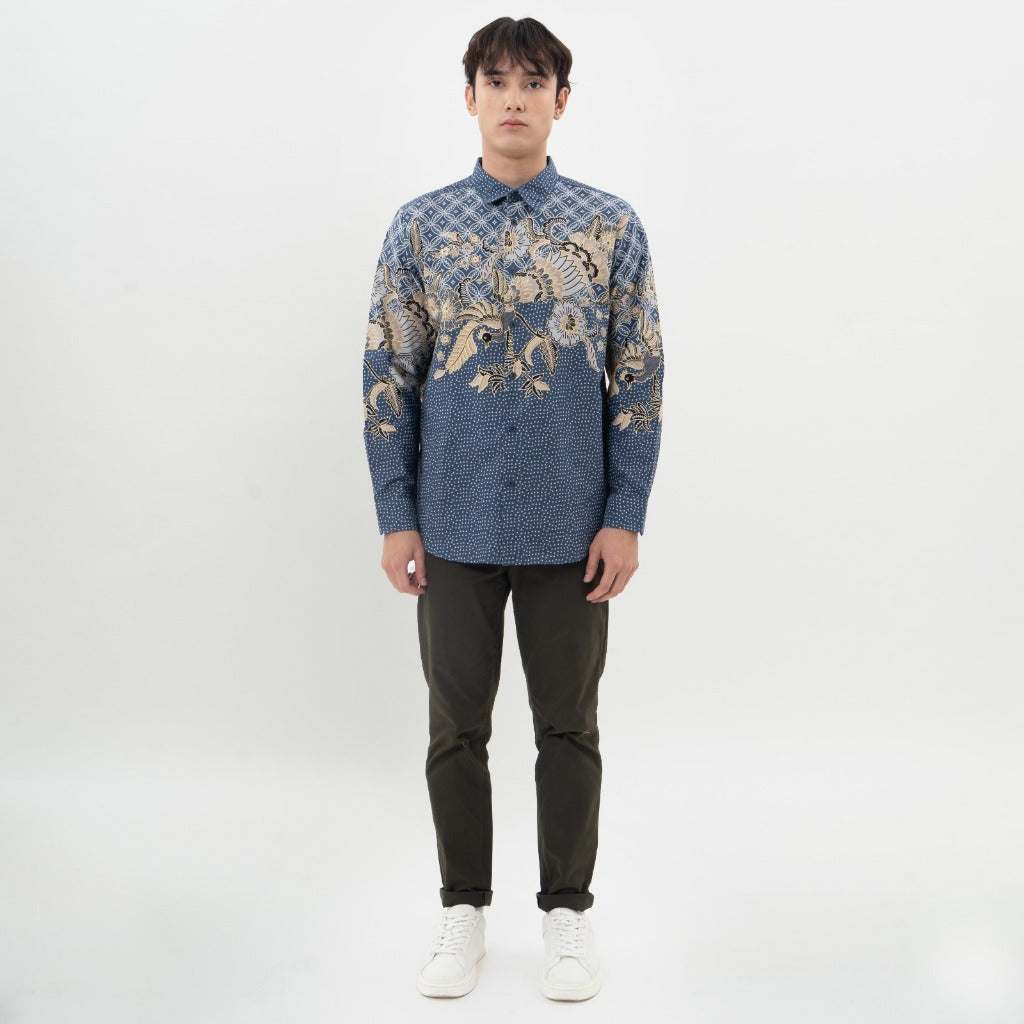 M231 Kemeja Pria Batik Panjang 0637