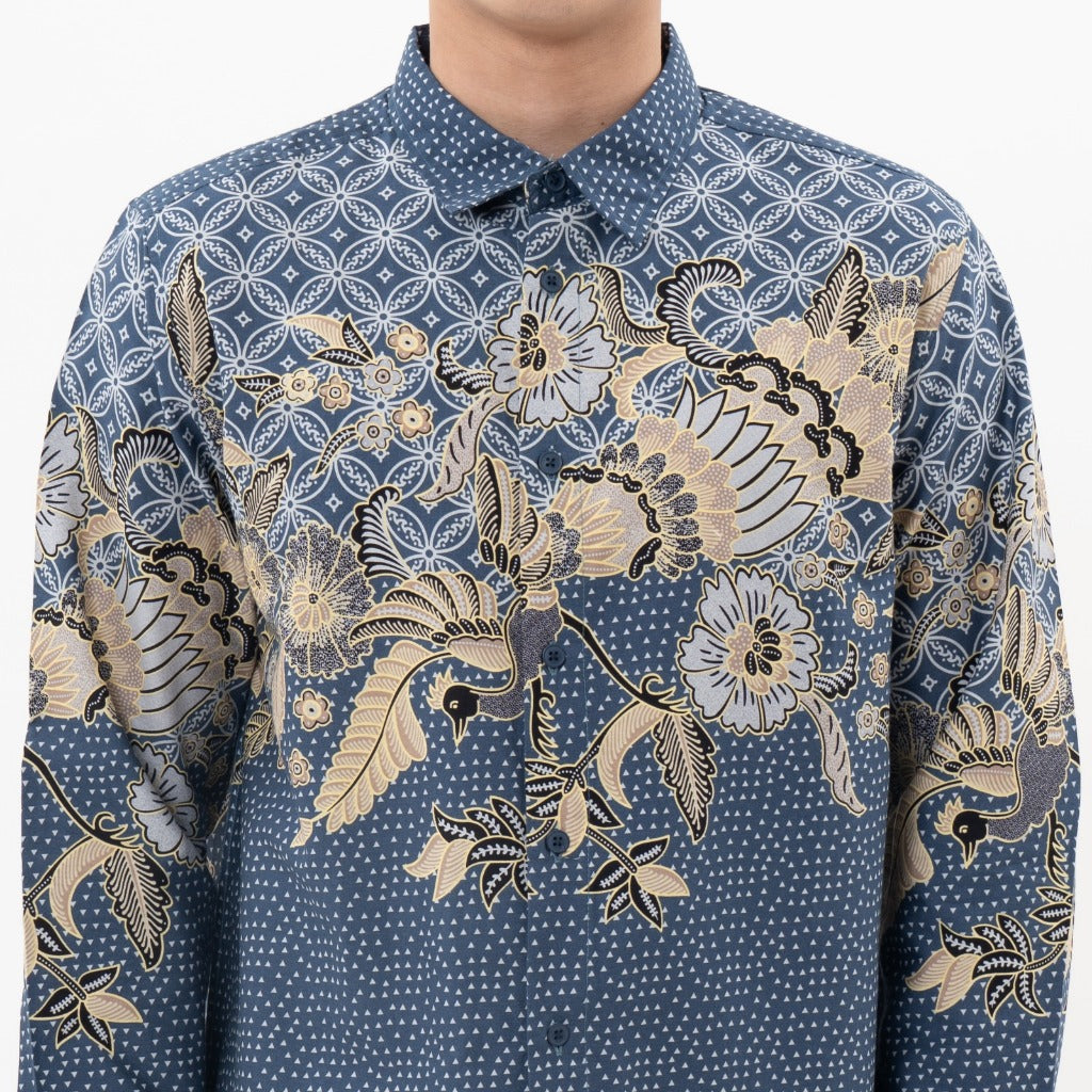 M231 Kemeja Pria Batik Panjang 0637