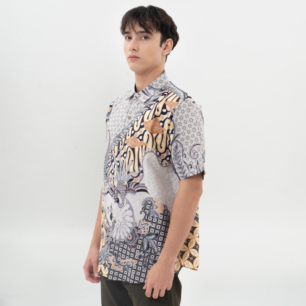 M231 Kemeja Pria Batik Pendek 0714