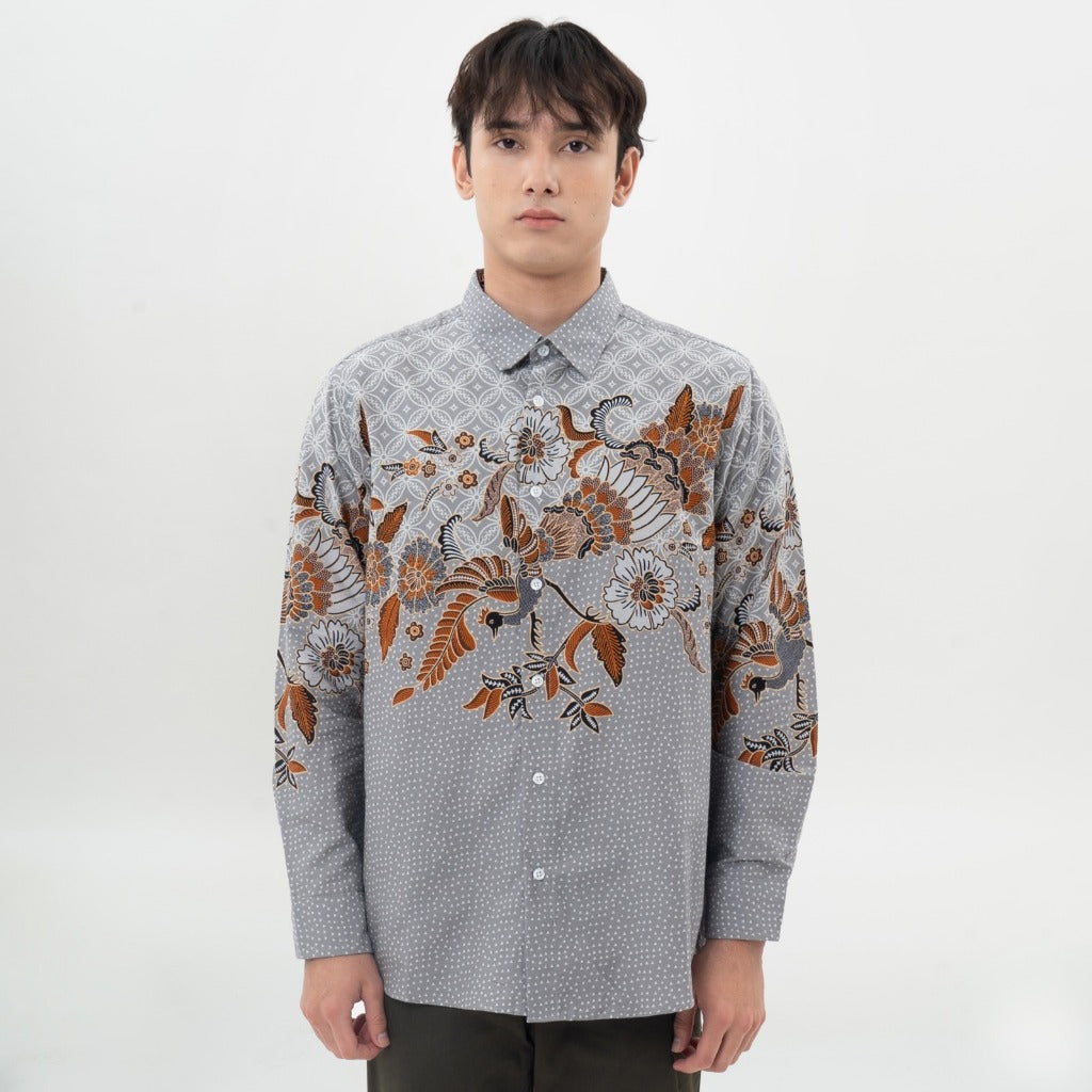 M231 Kemeja Pria Batik Panjang 0637