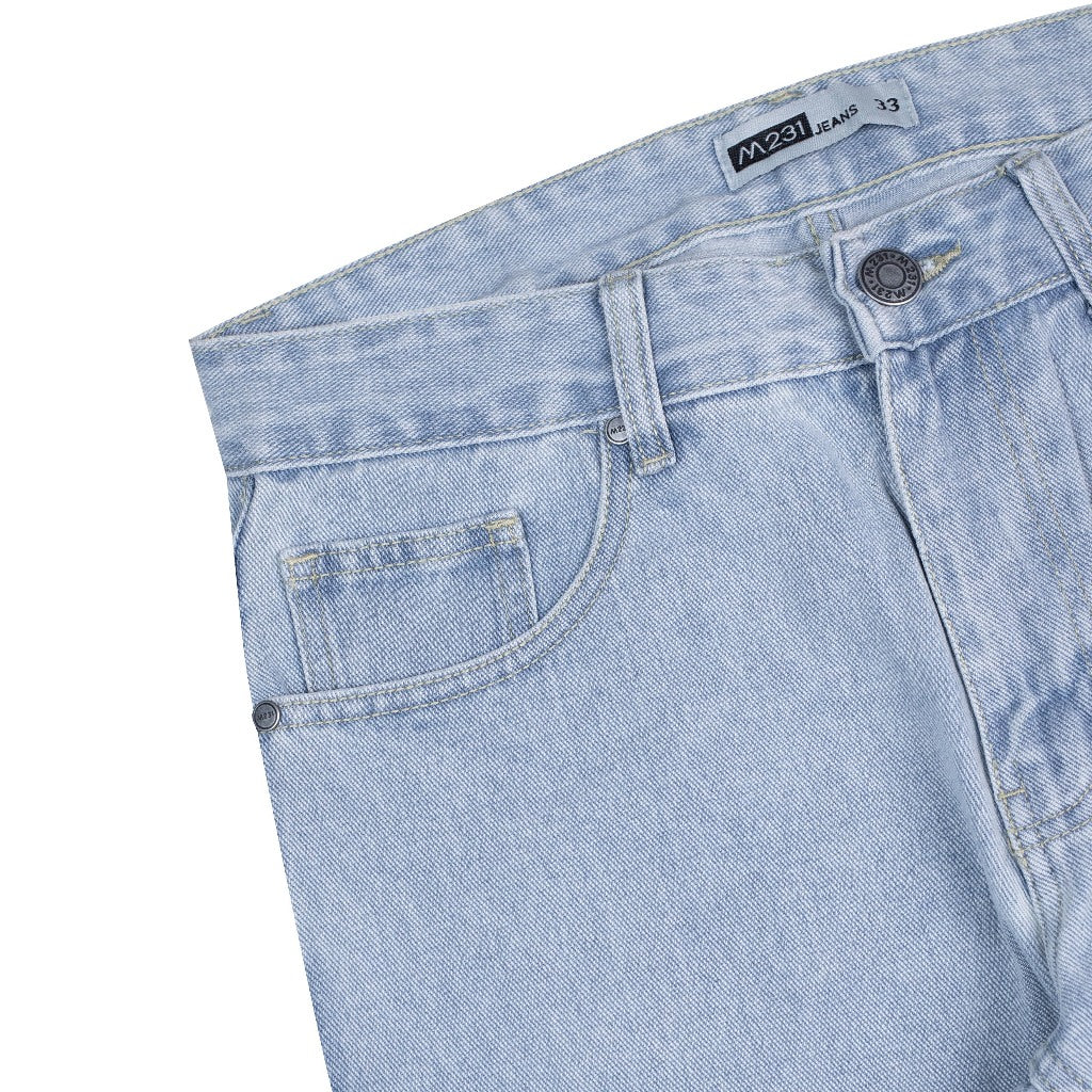 M231 Celana Panjang Jeans Denim Pria Bleach 0445