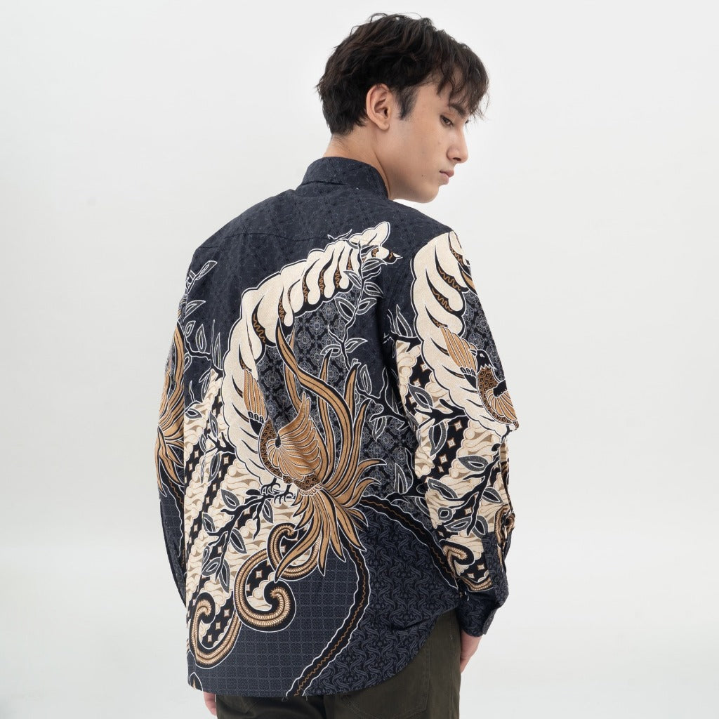 M231 Kemeja Pria Batik Panjang 0711