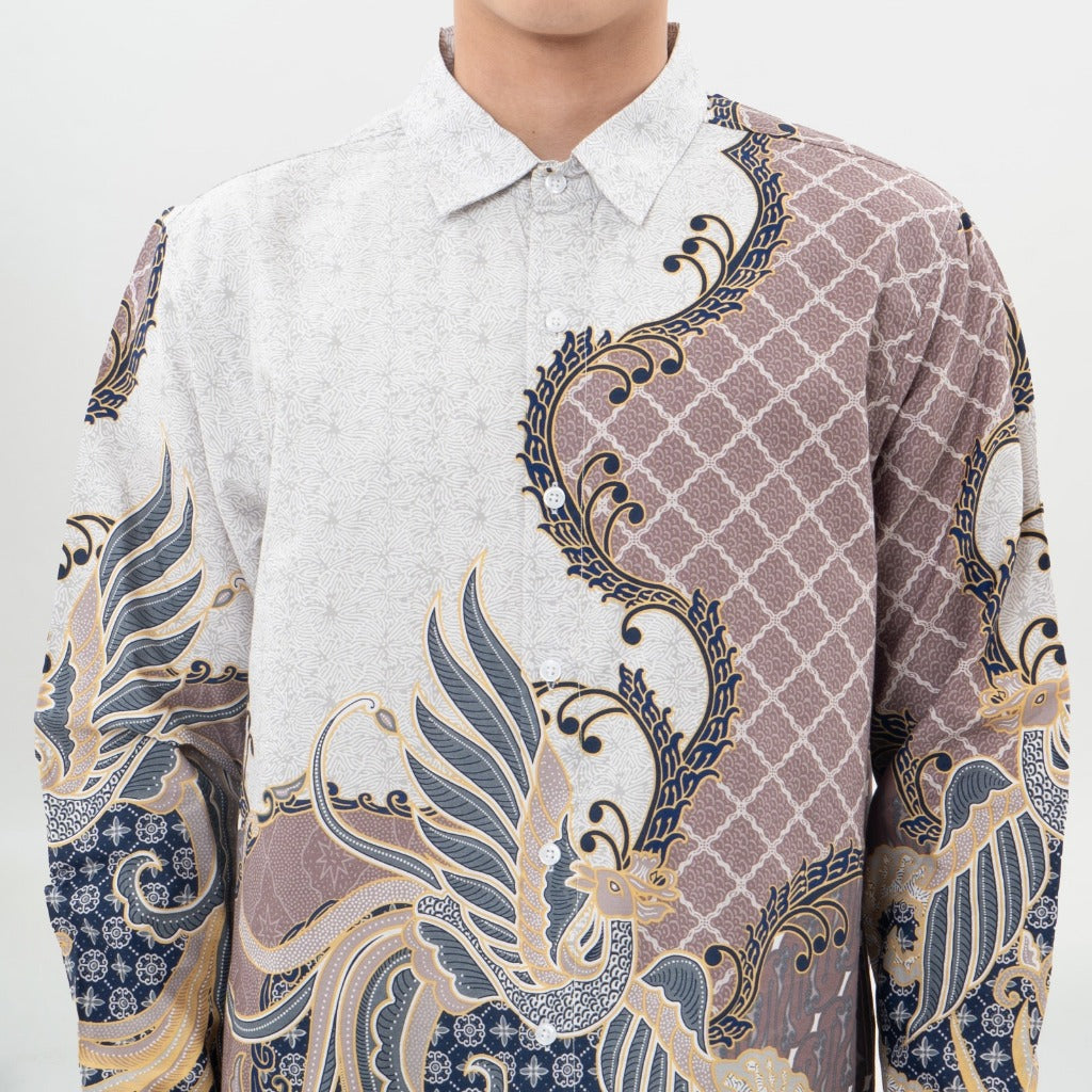 M231 Kemeja Pria Batik Panjang 0710