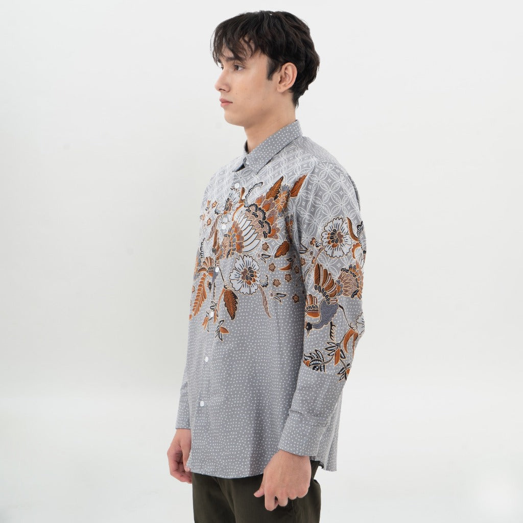 M231 Kemeja Pria Batik Panjang 0637