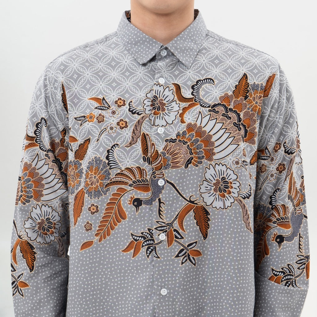 M231 Kemeja Pria Batik Panjang 0637