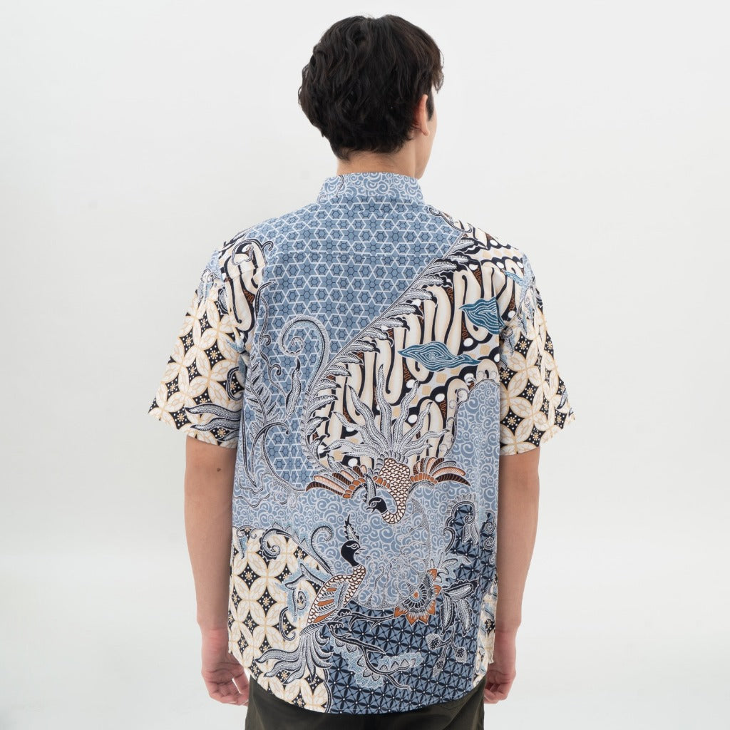 M231 Kemeja Pria Batik Pendek 0714