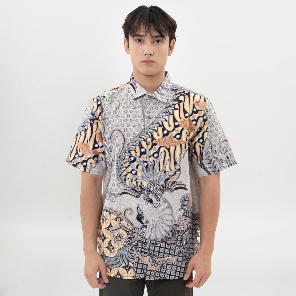 M231 Kemeja Pria Batik Pendek 0714