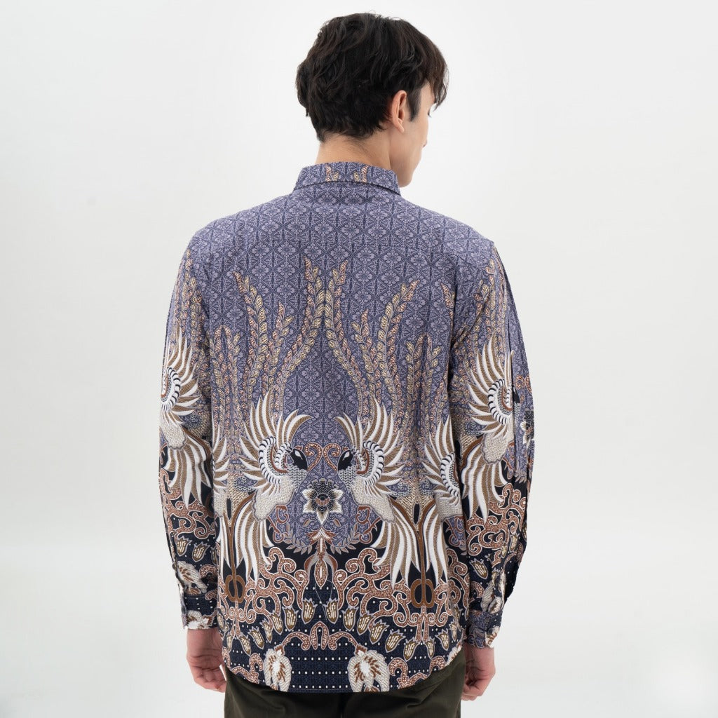 M231 Kemeja Pria Batik Panjang 0640