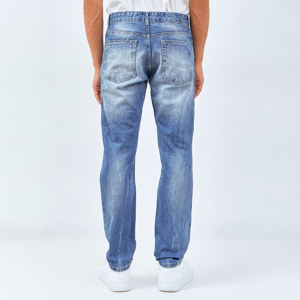 M231 Celana Panjang Jeans Denim Pria Straight Fit 0167