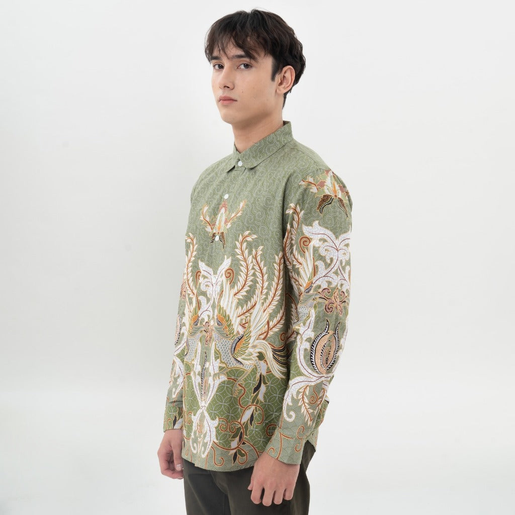 M231 Kemeja Pria Batik Panjang 0709