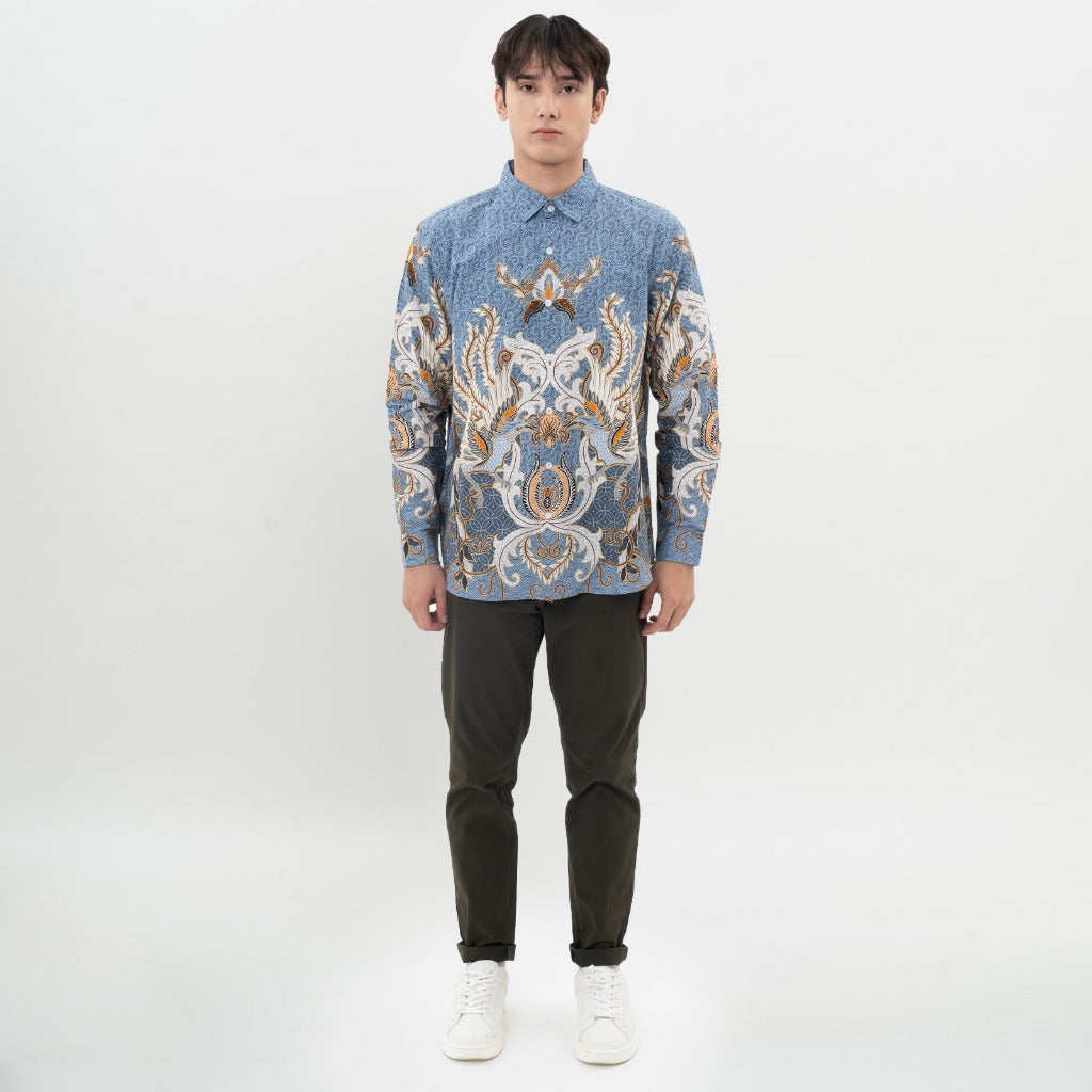 M231 Kemeja Pria Batik Panjang 0709