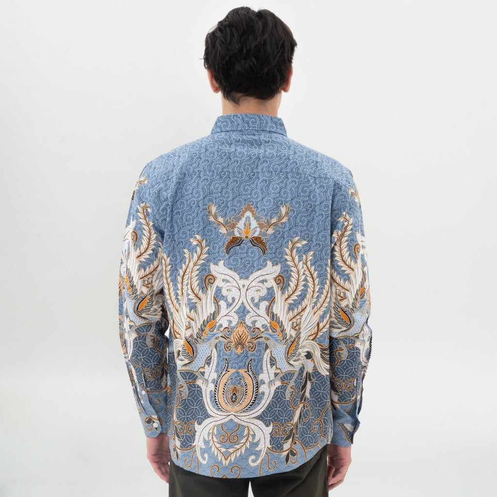 M231 Kemeja Pria Batik Panjang 0709
