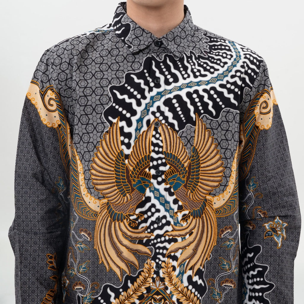 M231 Kemeja Pria Batik Panjang 0708
