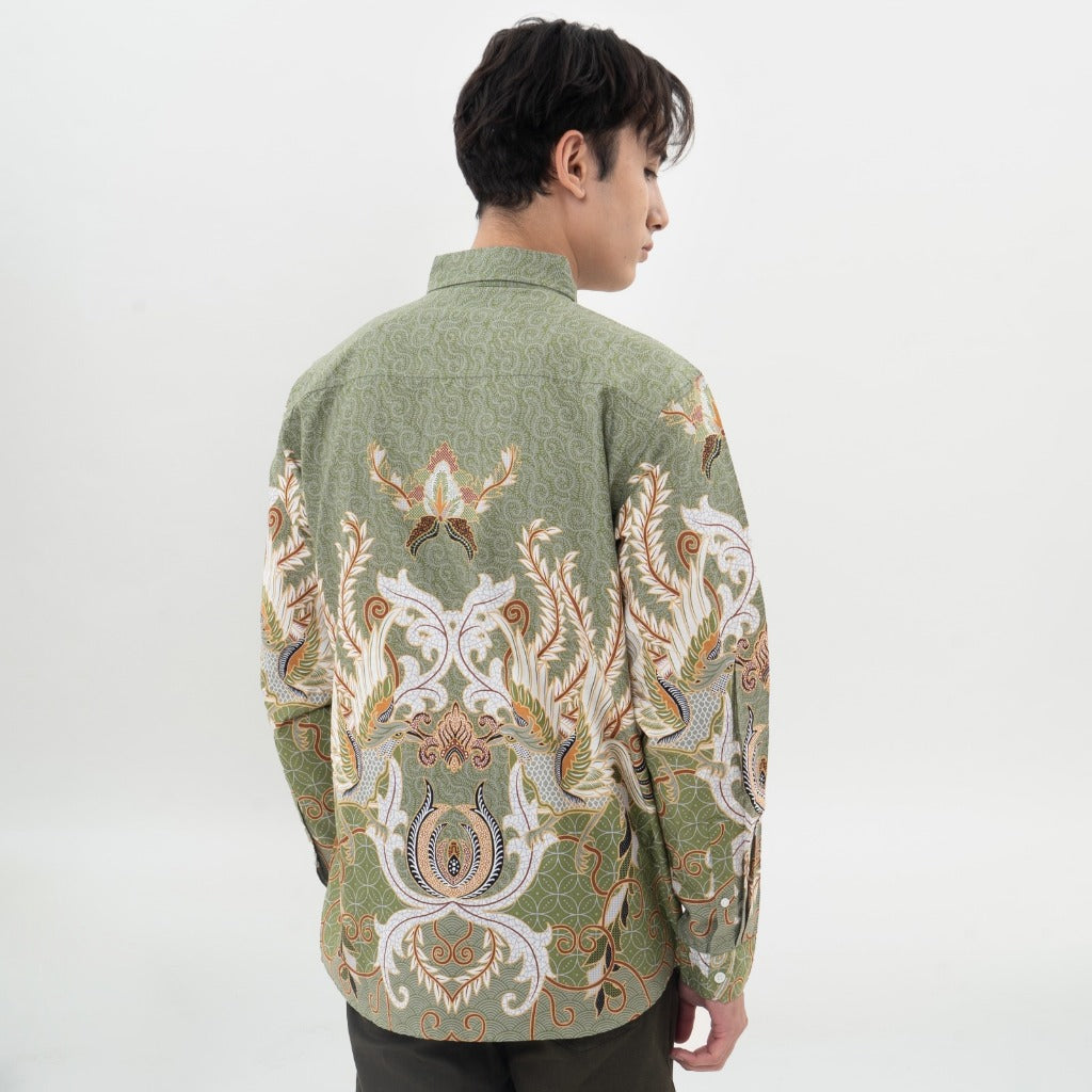 M231 Kemeja Pria Batik Panjang 0709