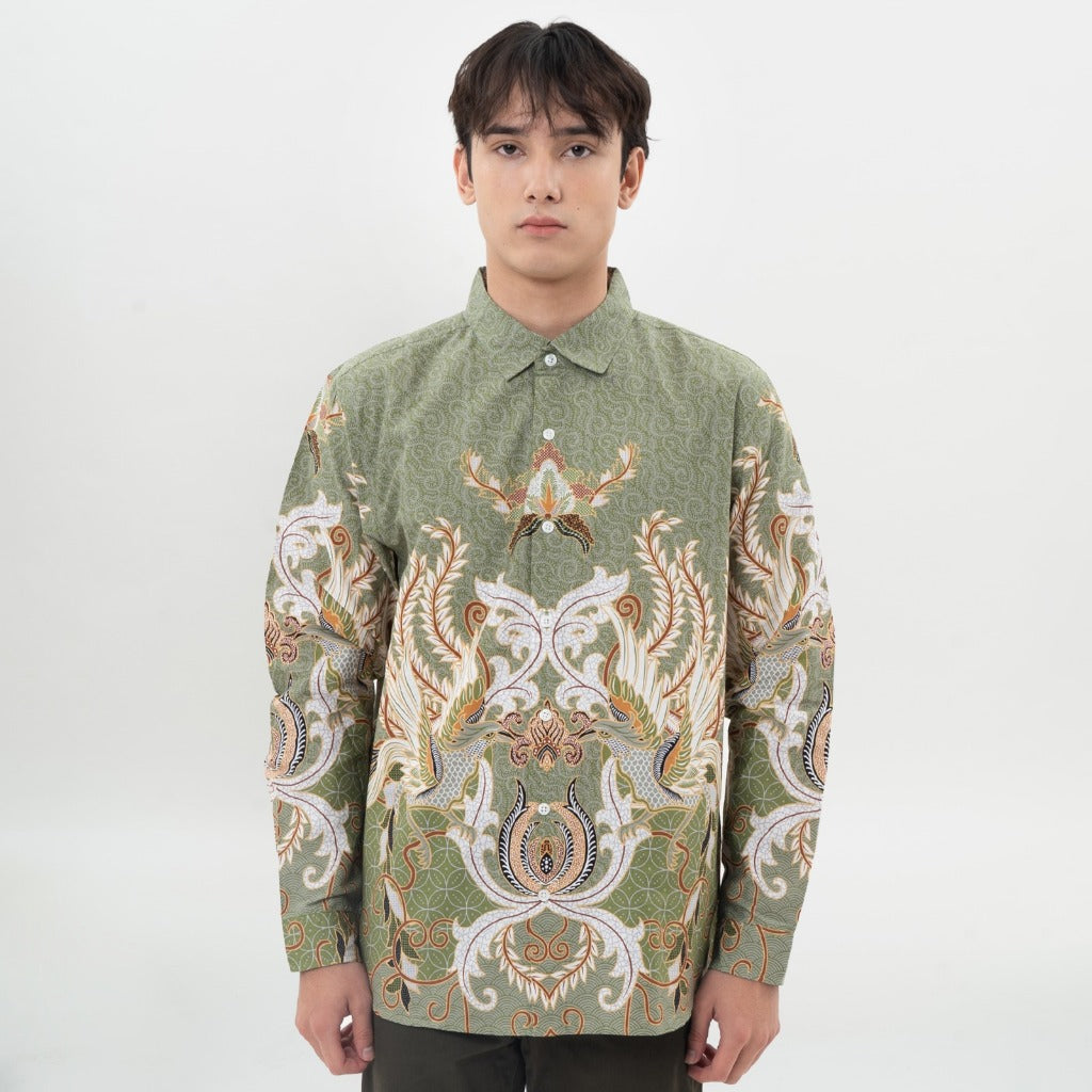 M231 Kemeja Pria Batik Panjang 0709
