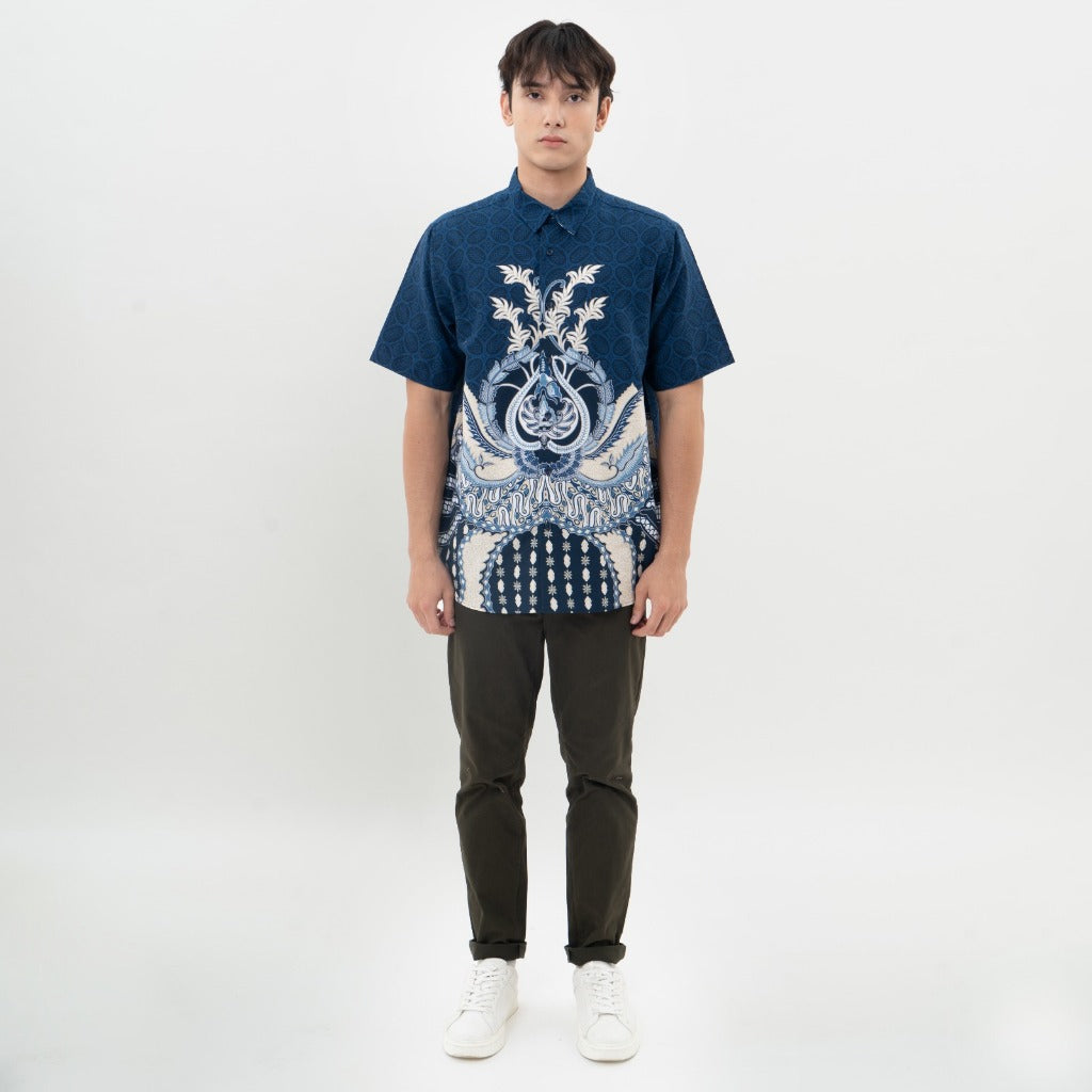 M231 Kemeja Pria Batik Pendek 0636