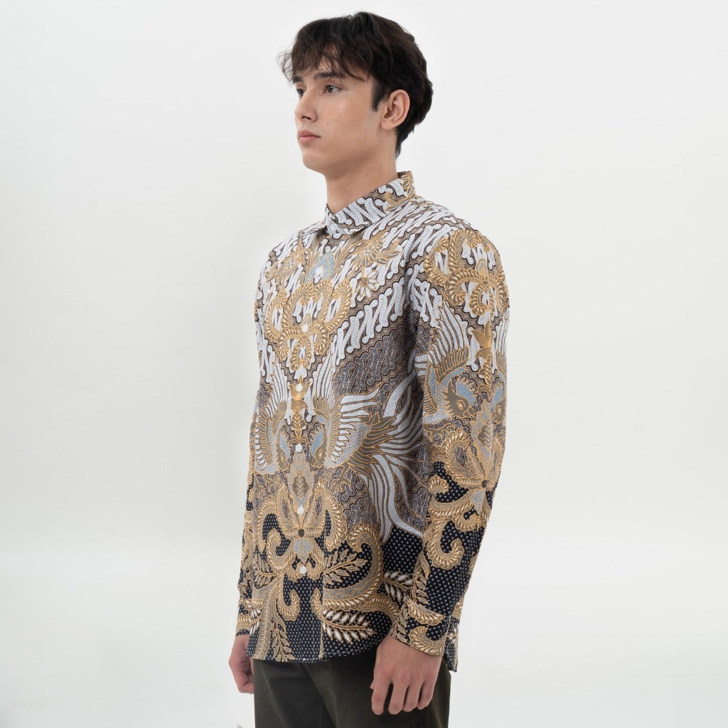 M231 Kemeja Pria Batik Panjang 0707