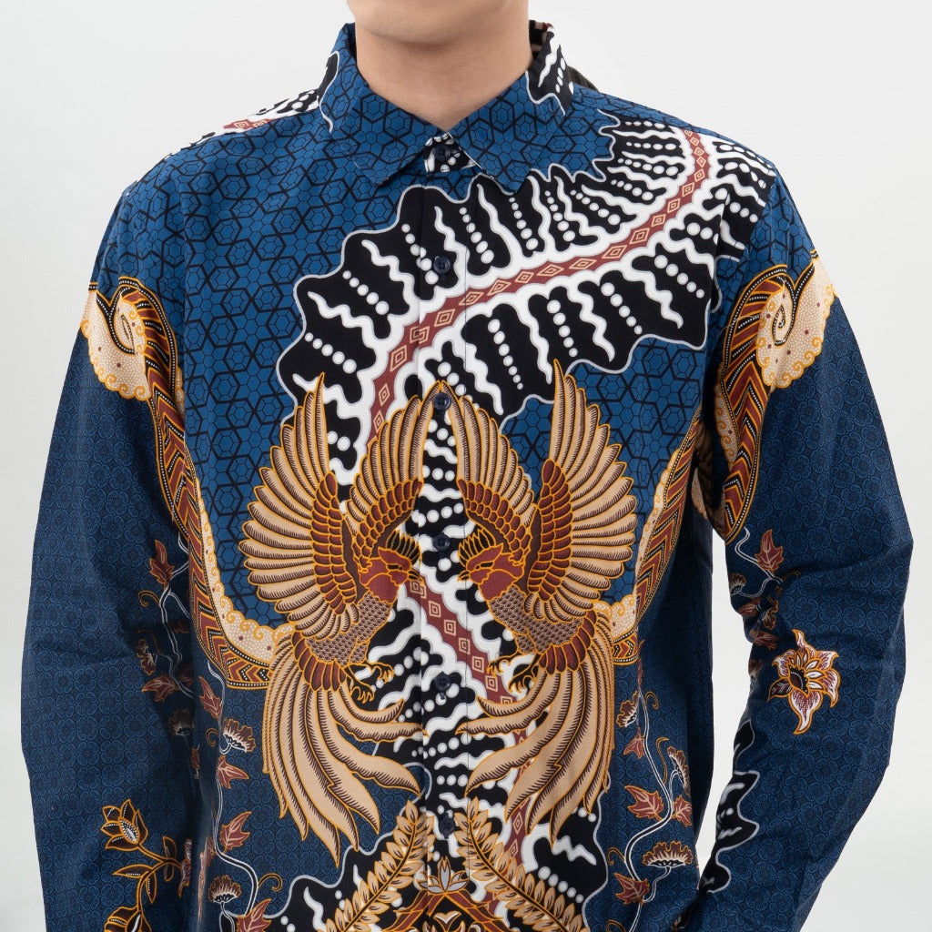 M231 Kemeja Pria Batik Panjang 0708