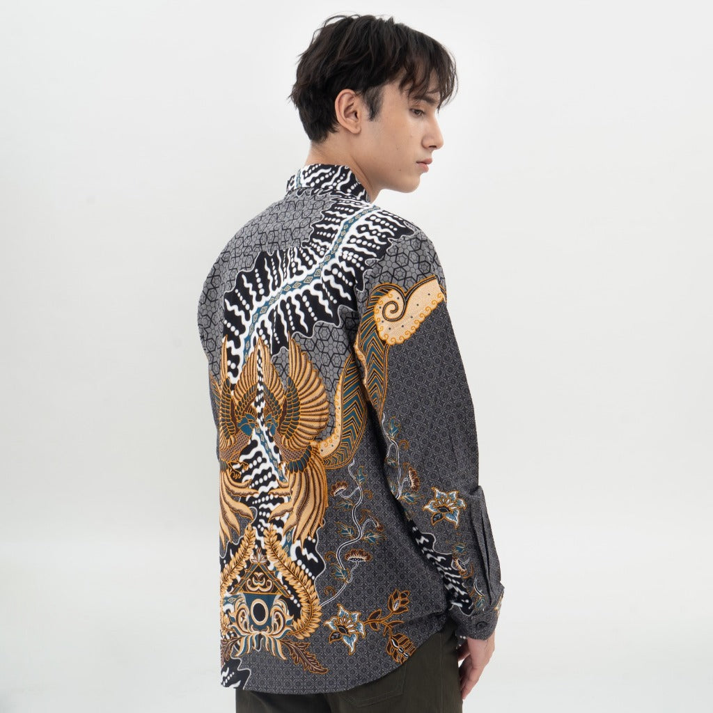 M231 Kemeja Pria Batik Panjang 0708