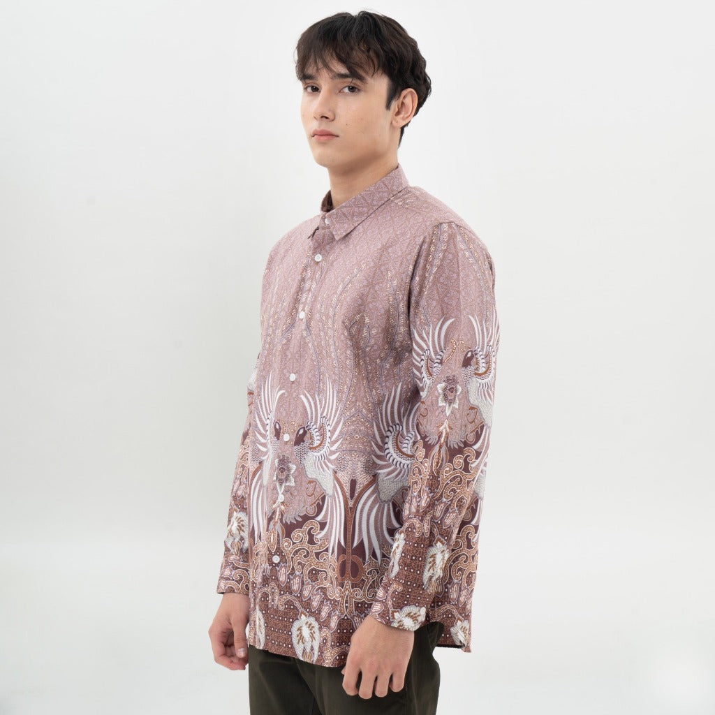 M231 Kemeja Pria Batik Panjang 0640