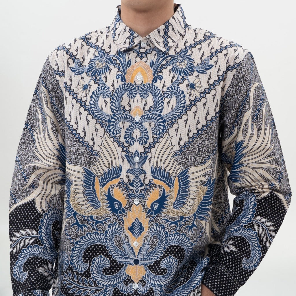 M231 Kemeja Pria Batik Panjang 0707