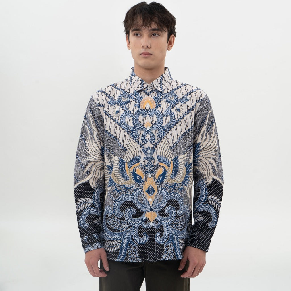 M231 Kemeja Pria Batik Panjang 0707