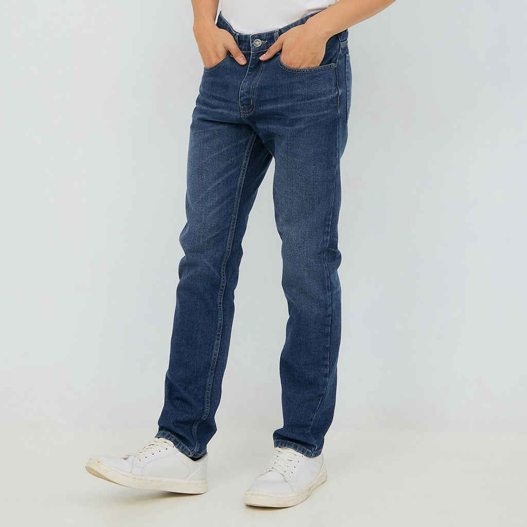 M231 Celana Panjang Jeans Denim Pria Stone Wash C1165